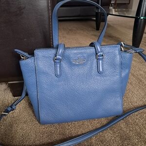 Kate Spade Blue Satchel Bag